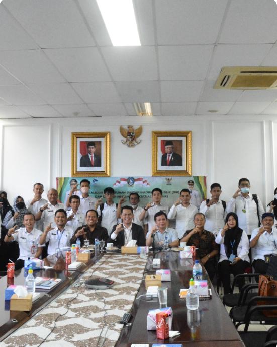 Foto : Sosialisasi kepada 43 Organisasi Perangkat Daerah (OPD) dilingkungan Pemerintah Provinsi Kepulauan Riau terkait 'Daftar Informasi Publik (DIP) Dan Daftar Informasi Dikecualikan (DIK)', Rabu (8/6/2022).