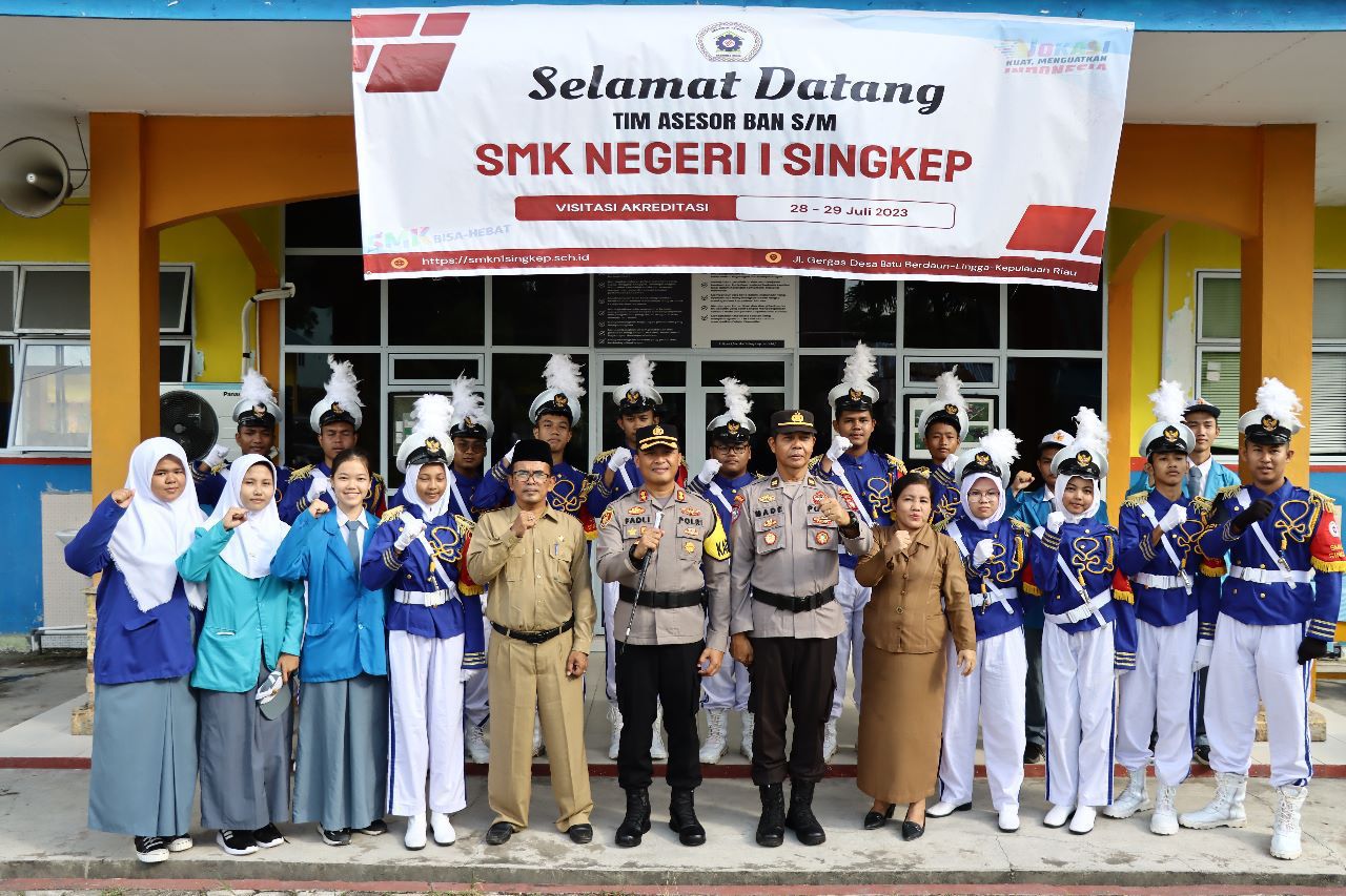 Kapolres Lingga Berikan Imbauan Kamtibmas di SMK Negri 1 Singkep/F/hms