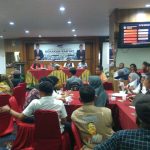 Relawan AMIN menggelar Workshop Pembasisan Gerakan Rakyat untuk Perubahan untuk Dapil Sulsel 1 di Hotel Lynt, Jalan Hertasning Makassar, Sabtu (11/10/2023). / F. Dok InDepthNews.id