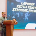 Ketua Panitia Semarak HPRL-78 Asri Tadda saat menyampaikan Sambutan, Kamis (25/01) / F. Asri Tadda