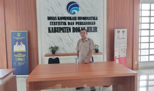 M. Ritonga selaku Kepala Biro Kabupaten Rokan Hilir (Rohil) Media gemuruhnews.com / Foto: Bambang Irawan
