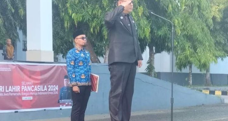 Sekda Selayar, Drs. Mesdiyono, M.Ec.Dev,Drs, Irup Peringatan Harlah Pancasila Tahun 2024