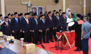 Rapat Paripurna Pengucapan Sumpah dan Janji Anggota DPRD Kabupaten Kepulauan Meranti periode 2024-2029/foto: Richard. InDepthNews.id